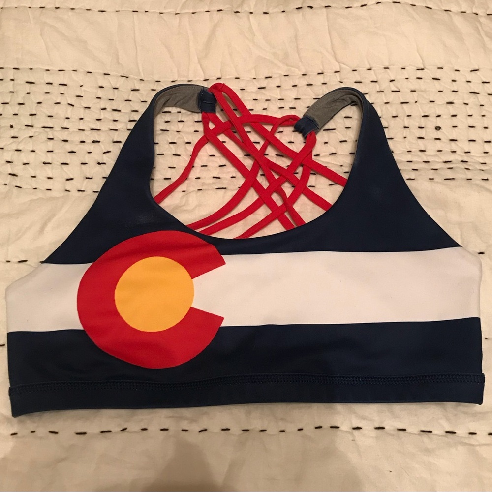 Born Primitive Colorado Flag Bra